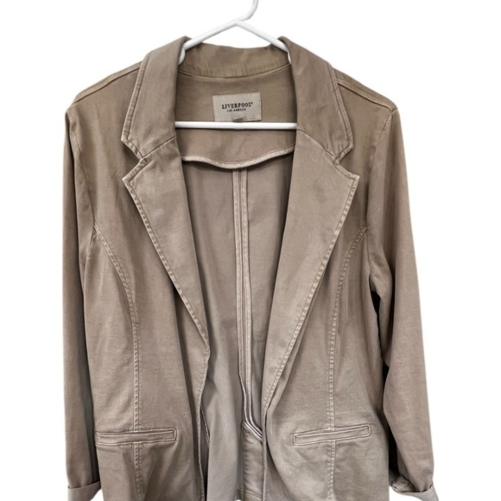 Liverpool Tan Blazer Jacket